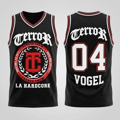 New Terror - Live By The Code 04 Gift For Fans S-5XL Basketball Jersey ZO375