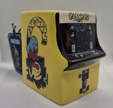 Pac Man Retro Arcade Machine Ceramic Mug Yellow New & Boxed Gift