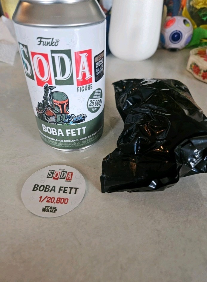 Funko Vinyl Soda Star Wars Boba Fett 2022 Galactic Convention Exclusive