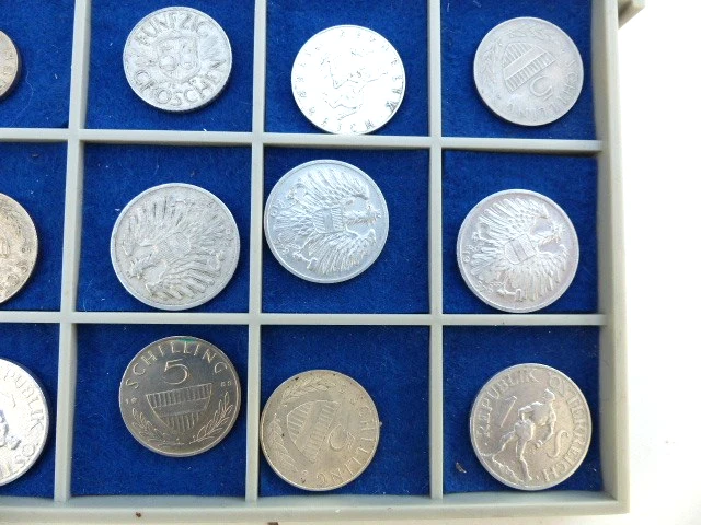 Sammlung Münzen Österreich 2/5/50 Groschen 1/5 Schilling