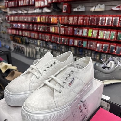 SUPERGA 2630 White Stripe Size 10  Brand New With Box