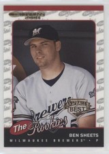 2001 Donruss The Rookies Baseball's Best Bronze Ben Sheets #R101 1h1