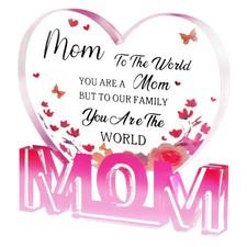 Mothers day Gifts for Mom - Mom Birthday Gifts from Daughter Son Dad - Acryli...