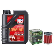 Maintenance Kit for Yamaha YZ 450 F CJ23 2019, LIQUI MOLY 10W-50 Off. Race 1L
