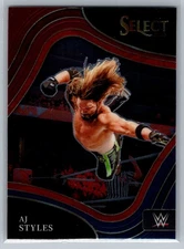 2022 Panini Select WWE RINGSIDE RED BLUE #202 AJ Styles