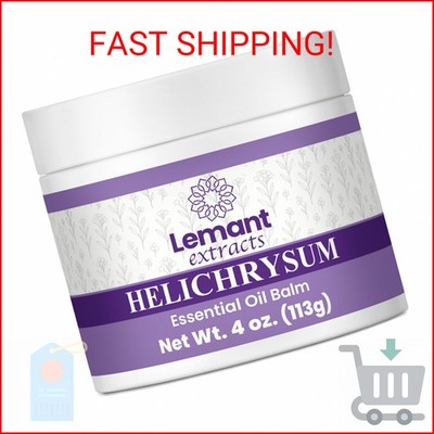 Lemant Extracts Helichrysum Balm (4 oz)   Triple Strength Helichrysum Essential