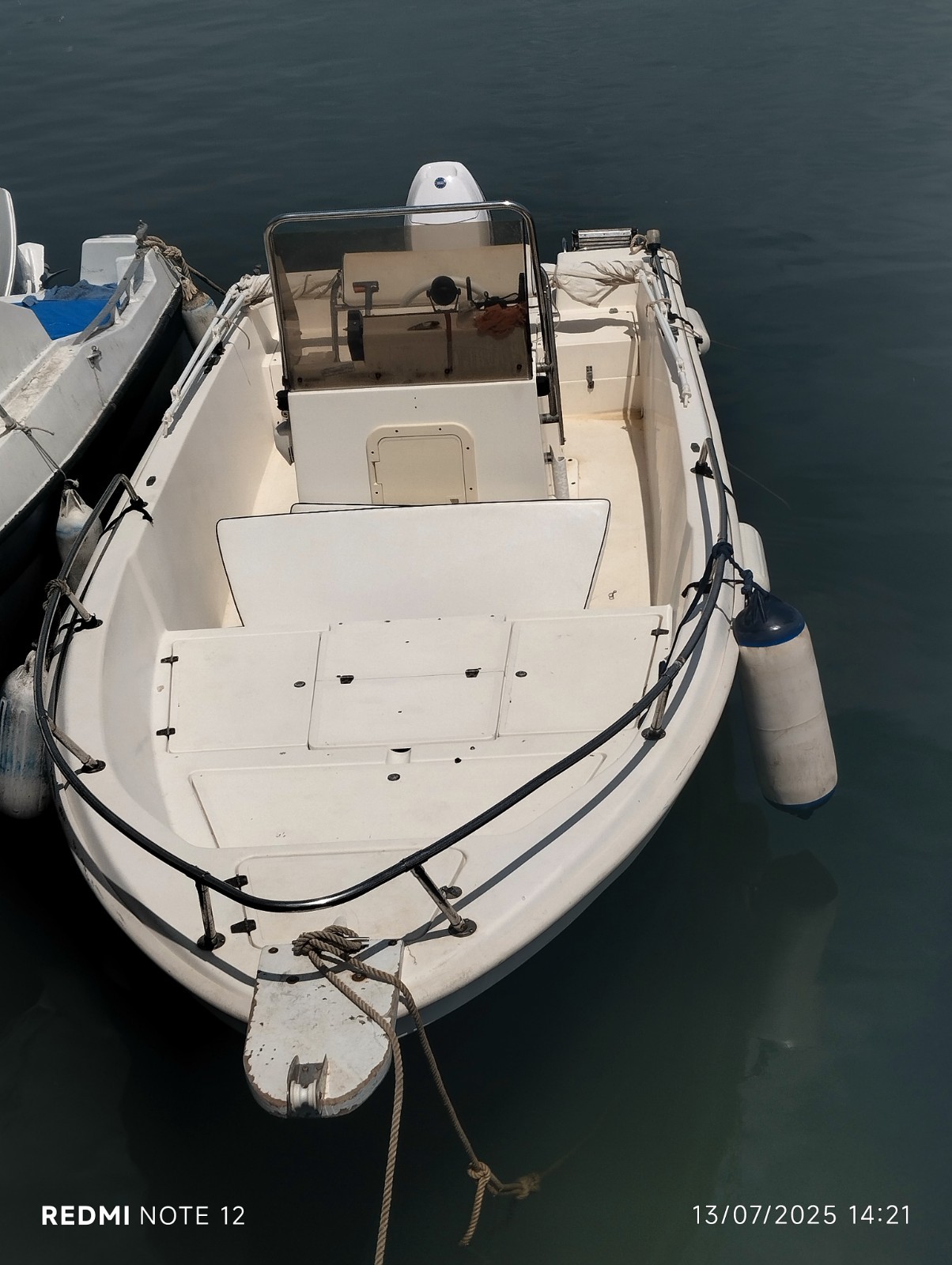 vendo open 5.50 con selva dorado 40cv 4t foto 3