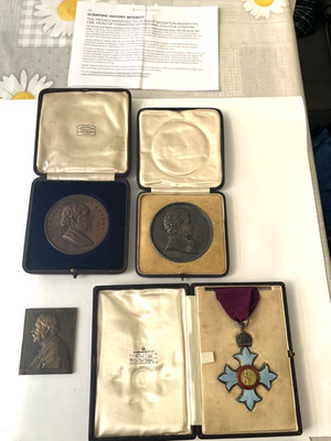 Commander British Empire Original CBE Civil 1st Type Herbert Brereton Baker