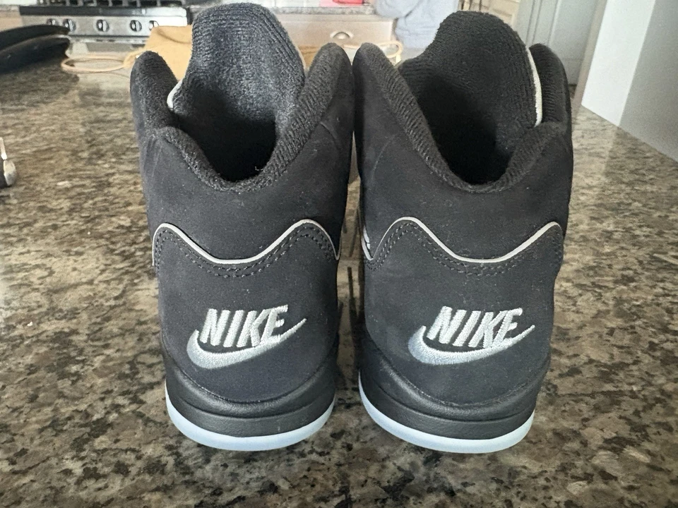 Nike Air Jordan 5 Retro OG Black Metallic Reimagined’ PS Size 1.5Y HF3978-001 - Image 3 of 4