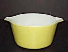 Vintage Pyrex Light Yellow #473 1 Qt. Cinderella Style Casserole Dish NO LID EC