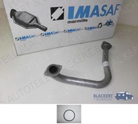 Imasaf Auspuff Hosenrohr + Dichtungen für Toyota 4-Runner 3.0 TD 1992-1996