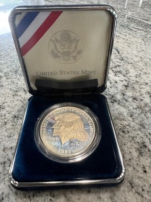  1995 Special Olympics World Games Silver Dollar Coin