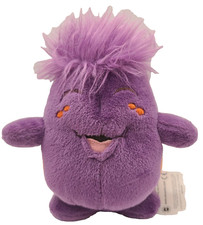 NEW Vintage 2002 Neopets Purple Orange Chia Plush RARE
