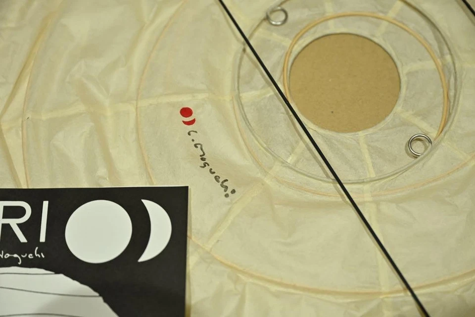 Isamu Noguchi AKARI 55D Solo Pantalla Lámpara Colgante Washiese Luz W 55cm H 53cm Foto 3 de 4