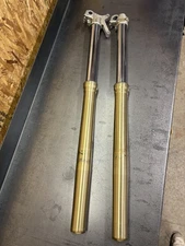 2007 Kawasaki KX250F OEM Front Forks Suspension Right Left 