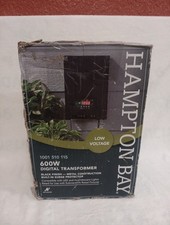 Hampton Bay 600W Low-Voltage Landscape Lighting Transformer - 1001510115