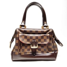 NO TARIFF Louis Vuitton LV Hand Bag N51201 Knightsbridge Brown Damier 4493488