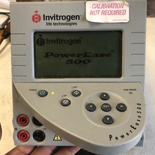 INVITROGEN LIFE TECHNOLOGIES  POWEREASE 500 ELECTROPHORESIS POWER SUPPLY (ih7.0)