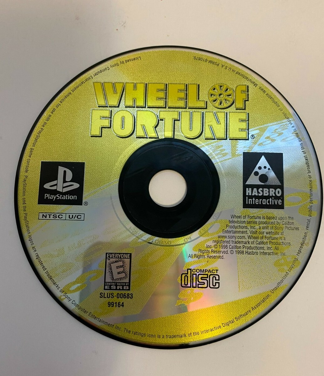 Wheel of Fortune PS1 Disc Only 608610991642| eBay