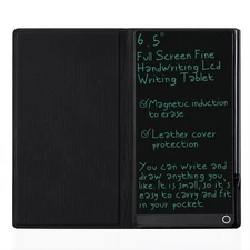 LCD Writing Tablet for Adult: Mini 6.5 Inch Full Screen Digital Notepad with ...