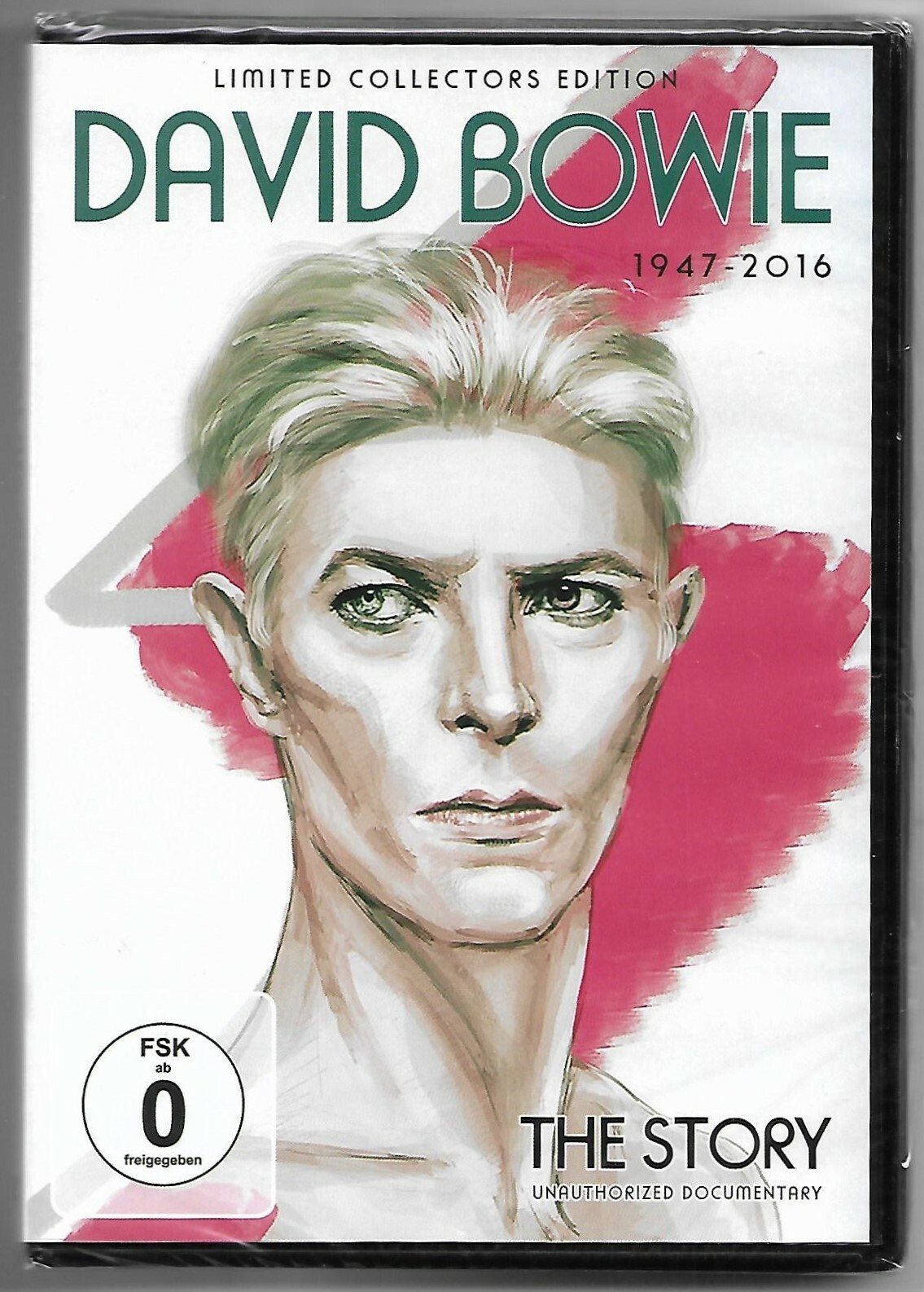 DVD DAVID BOWIE The Story 1947-2016 (Blueline 2016) ltd rock documentary SEALED!