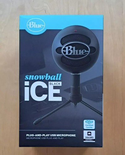 Microphone USB Blue Snowball Ice - Noir