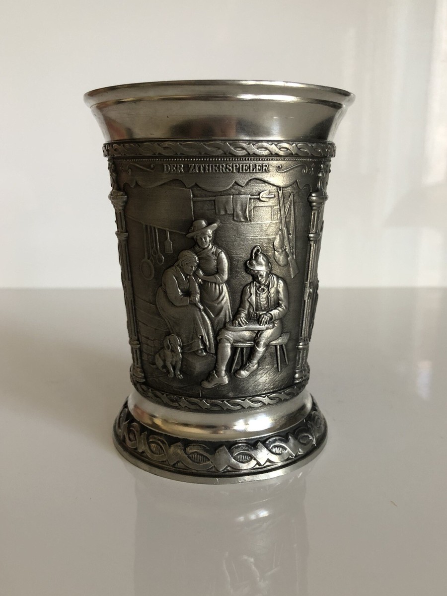 VINTAGE ARTINA SKS ZINN 95% PEWTER GOBLET CUP SHOT GLASS | eBay