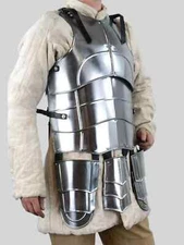 Medieval Knight Steel Cuirass With Tassets Armor Warrior Knight Armor Steel Brea