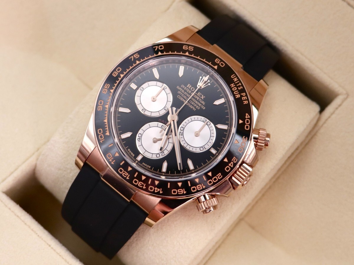 2024 Rolex Cosmograph Daytona 126515LN - Everose Gold, Black Dial
