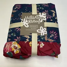 Queen Matilda Jane Choose Your Own Path  Evening Oasis Bed Skirt NEW