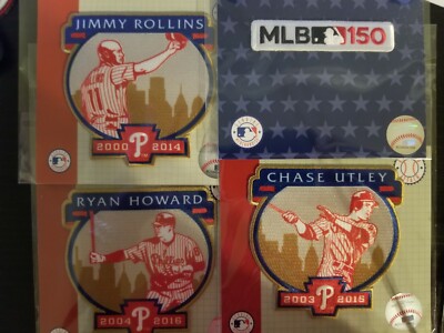 Ryan Howard Chase Utley Jimmy Rollin Retirement Phillies +MLB