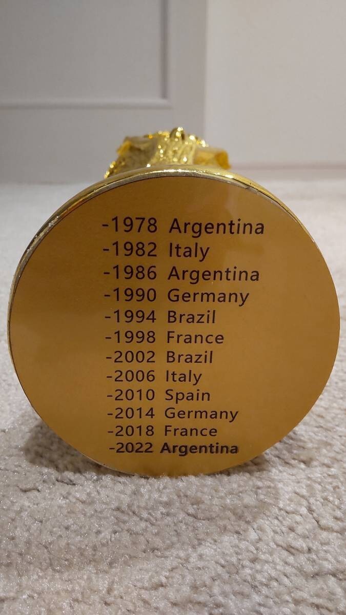 2022 FIFA World Cup Qatar Trophy Replica 36cm Life Size From Japan