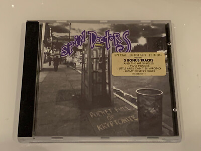 Spin Doctors- Pocket Full Of Kryptonite (CD, 1992)