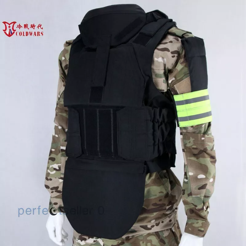 Replica Fort Defender-2 Ballistic Vest Black DF2 Parts 4*Pcs EVA Plastic Sheet