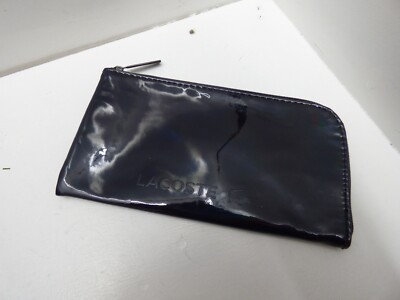 Hübsche Tasche Damen Lacoste schwarz mit Reißverschluss