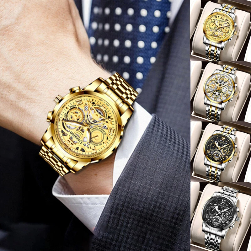 Automatic mechanical hotsell men's watches