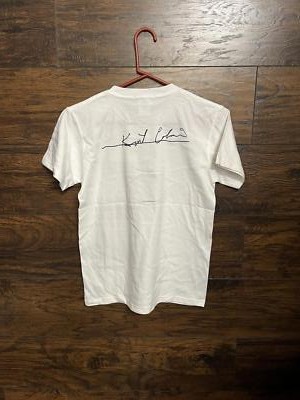 Nirvana / Kurt Cobain T-shirt Signature/Autograph on Back | eBay