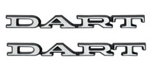 Oer Diecast Front Fender Emblem Set For 1971-1974 Dodge Dart Oer Diecast Front Fender Emblem Set For 1971-1974 Dodge Dart
