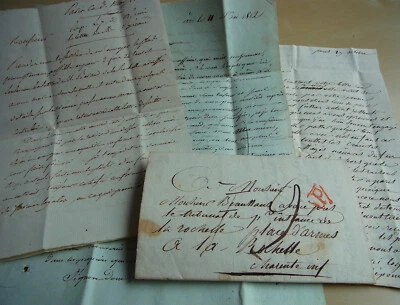 Briefe PARIS 1811-1815, Charlotte BÉRAUD, née DROUARD de Bousset (1787-1843) - Bild 1 von 4