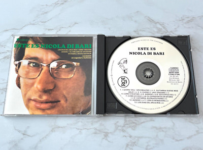 Nicola Di Bari Este Es Nicola Di Bari CD ORIGINAL MEXICO IMPORT RCA CDM3196 RARE