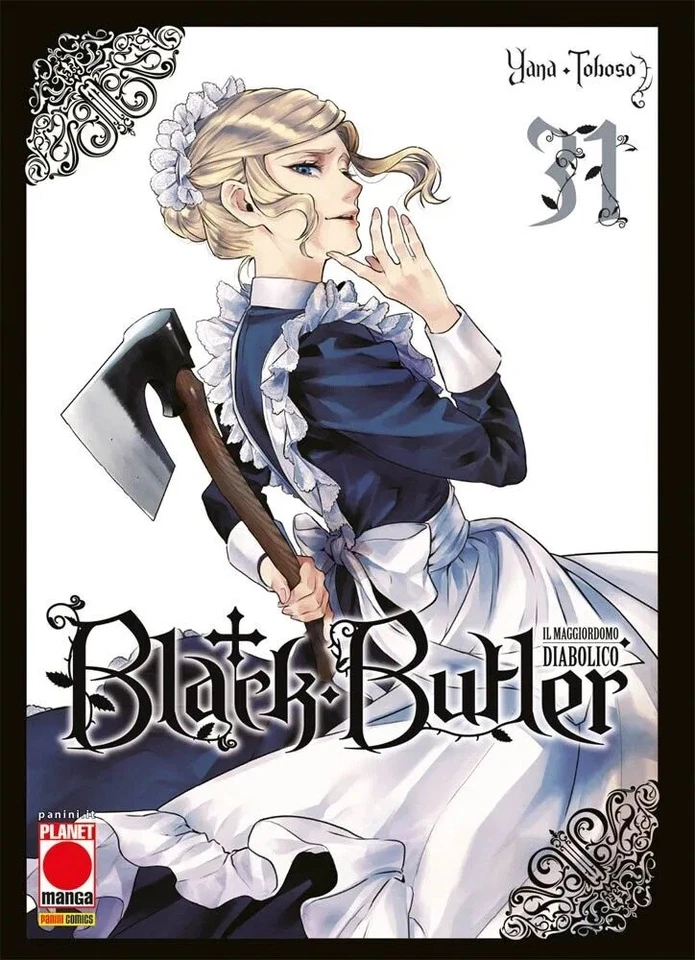 Black Butler N° 31 - Planet Manga - Panini Comics - ITALIANO NUOVO