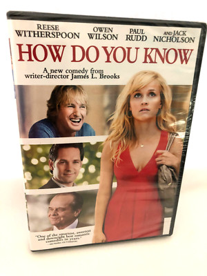 How Do You Know (DVD, 2011) Reese Witherspoon ( FACTORY SEALED NEVER OPENED)