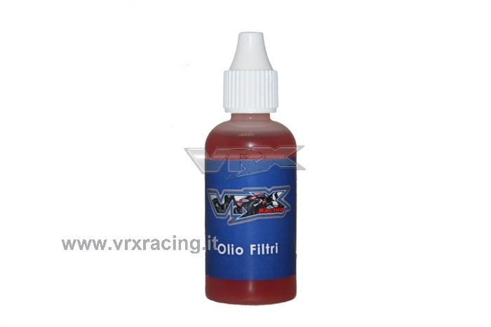 OLIO PER FILTRO ARIA 30ml PER MODELLI MOTORE A SCOPPIO OIL FILTERS AIR VRX