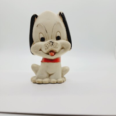 Vintage Baby Joy Rubber Squeaky Toy Puppy Dog