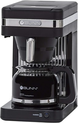 Black/Sst Speed Brew Maker, BUNN 10-Cup Coffee CSB2B Elite