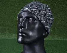 ADIDAS CLIMAWARM BEANIE HAT CAP BLACK / WHITE ADULT UNISEX, VGC L K