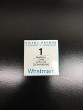 Whatman Cat No 1001-042 | 42.5mm Filter Paper Quakitative Circles