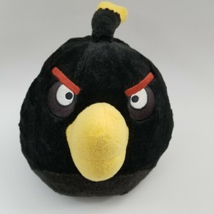 angry birds bomb plush