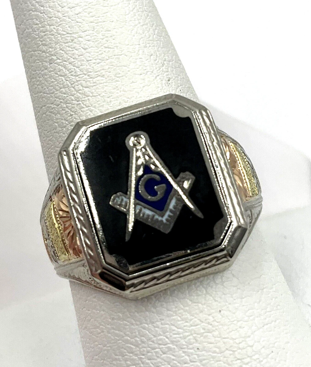 Black hills 2024 gold masonic ring