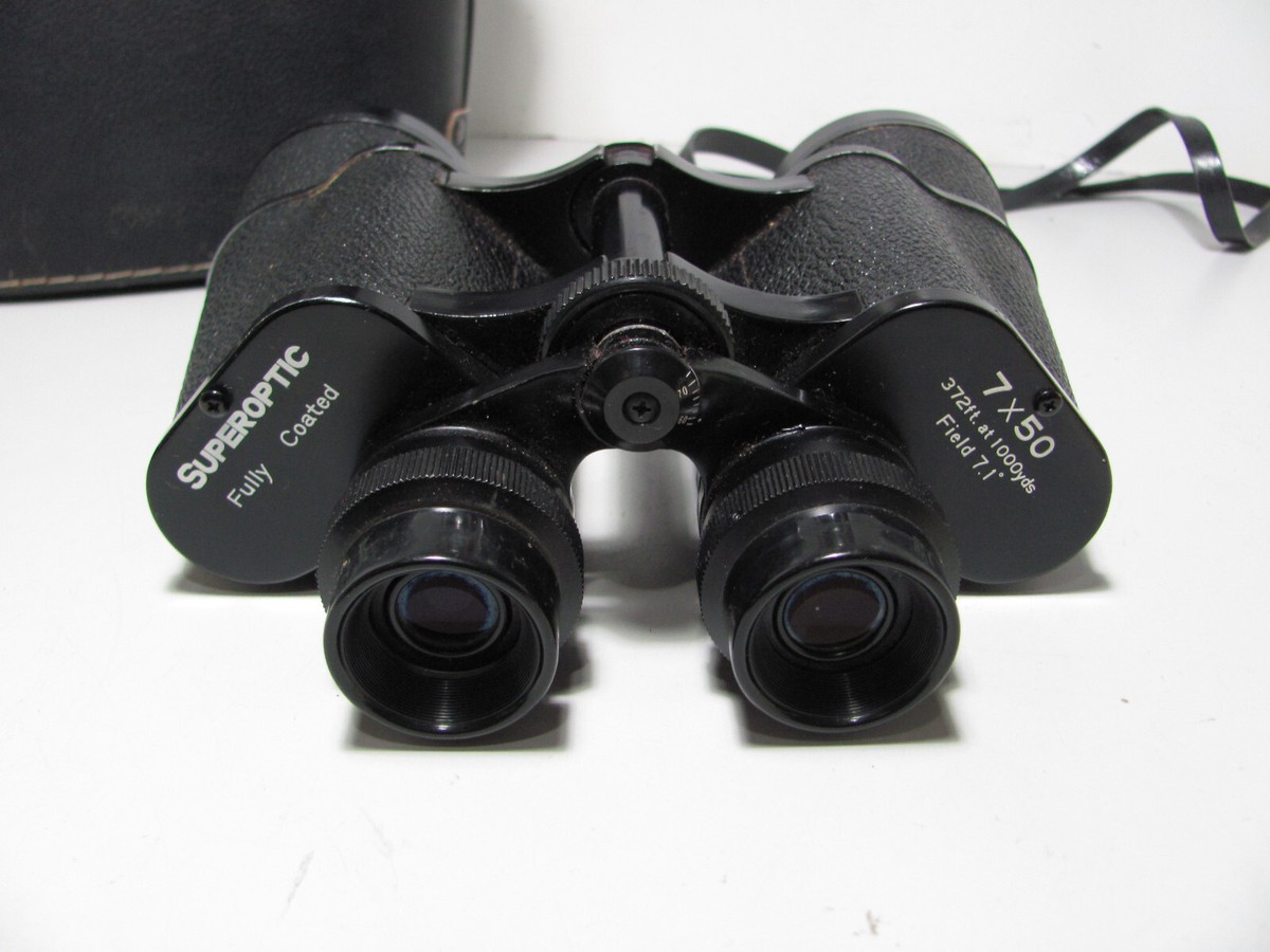 Vintage Superoptic 7x50 Field 7.1 Fully Coated Binoculars With